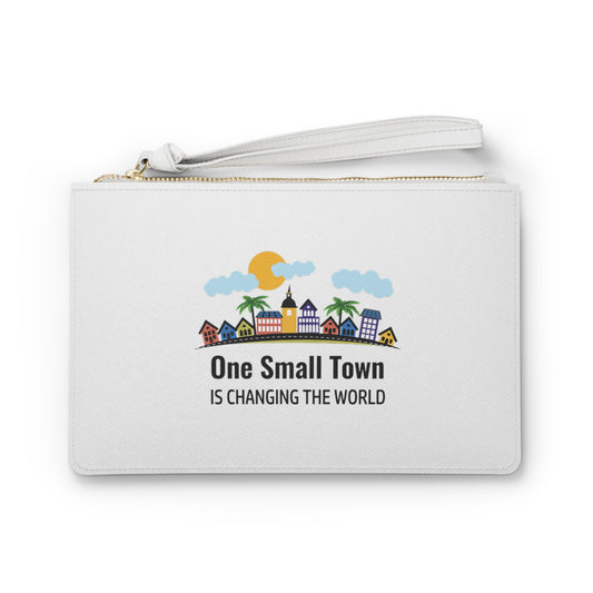 One Small Town Clutch Bag